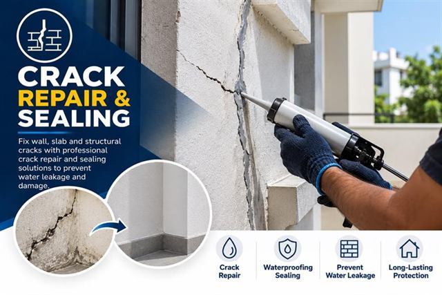 Crack Filling & Joint Treatment