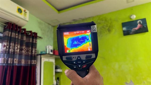 BOSCH Infrared Thermal Leak Inspection On-Site
