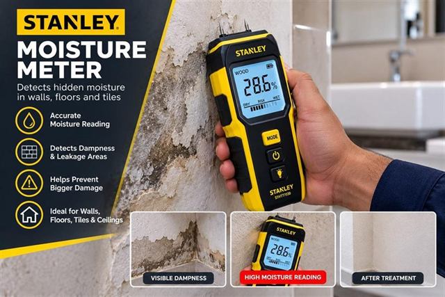 Electronic Pin & Pinless Digital Moisture Meter